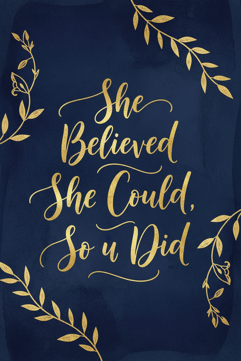 Motivational Quote Art